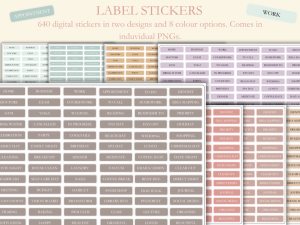 Pastel Sticker Bundle - Image 8