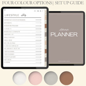 Digital Lifestyle Planner