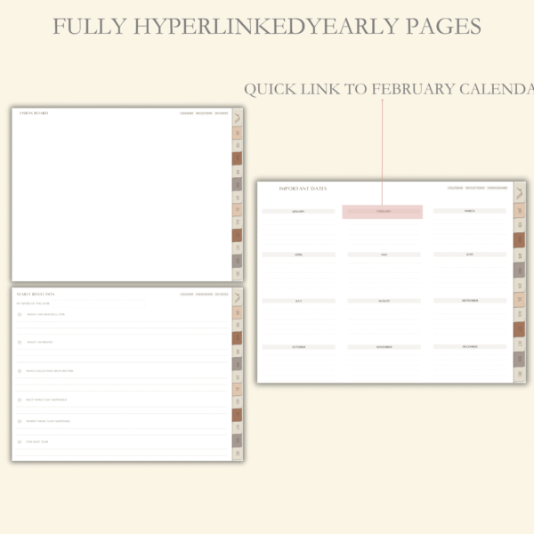 Undated Landscape Digital Planner - Image 4