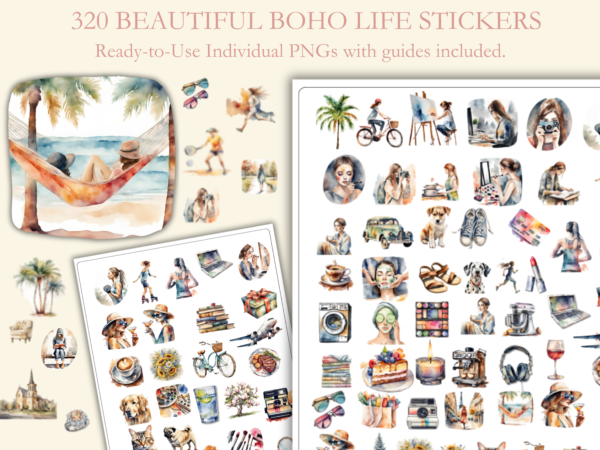 Pastel Sticker Bundle - Image 2