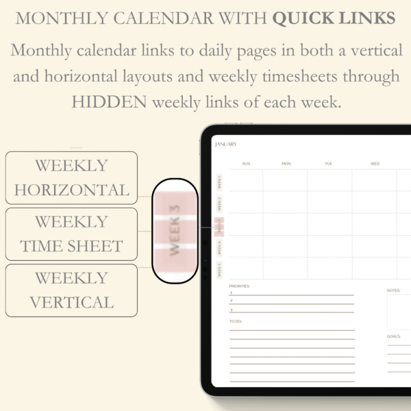 Undated Landscape Digital Planner - Image 6