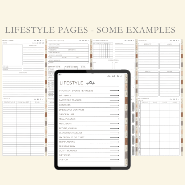 Portrait Digital Notebook | Prompt Templates - Image 5