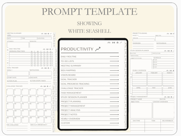 Digital Notebook | Prompt Templates - Image 8