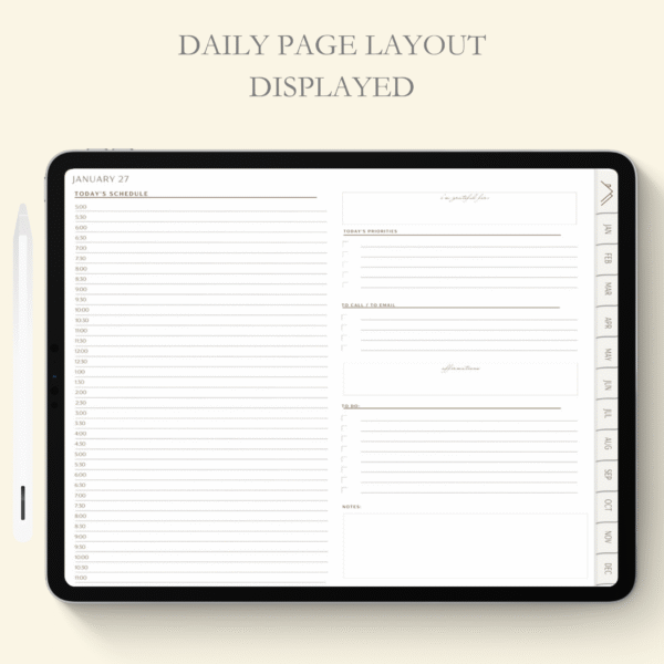 Undated Landscape Digital Planner - Image 8