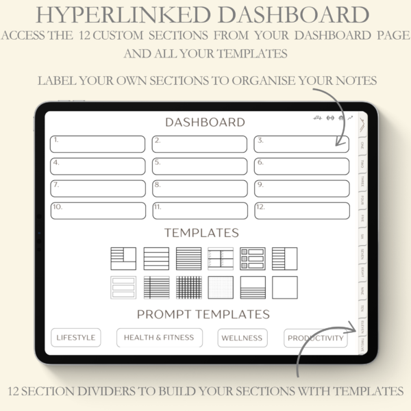 Landscape Digital Notebook | Prompt Templates - Image 2