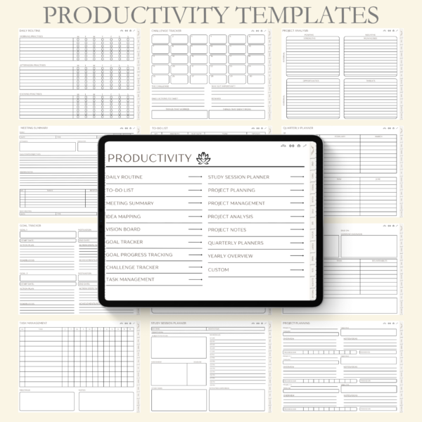 Landscape Digital Notebook | Prompt Templates - Image 8