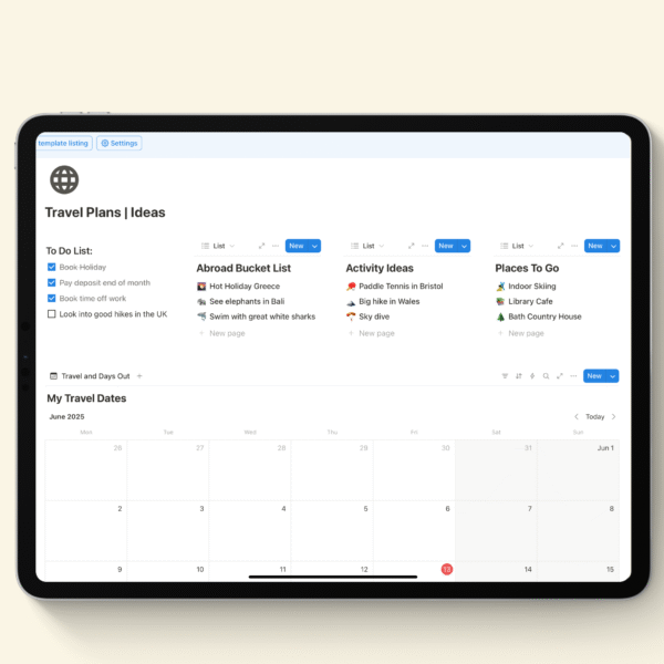 Notion Pastel Life Planner - Image 12