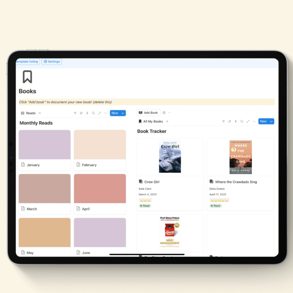 Notion Pastel Life Planner - Image 13