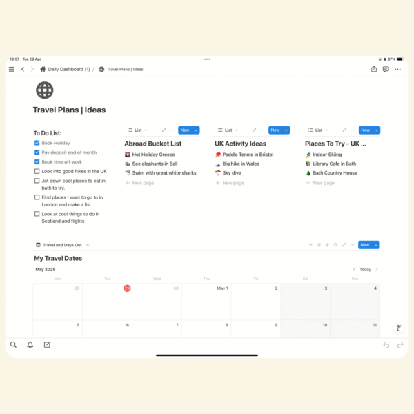 All In One Notion Life Planner - Image 13