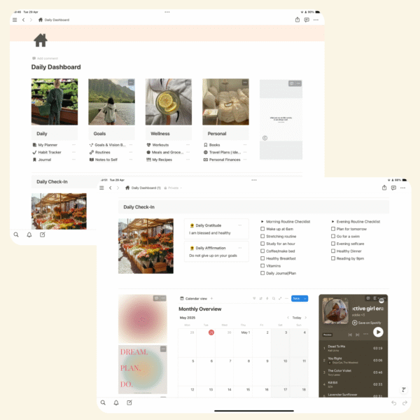 All In One Notion Life Planner - Image 2