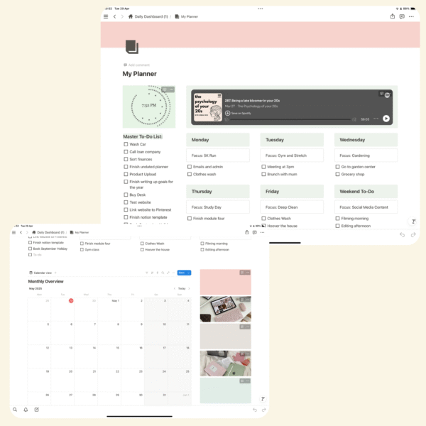 All In One Notion Life Planner - Image 3