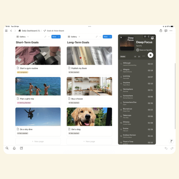 All In One Notion Life Planner - Image 5