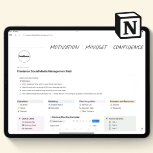 Freelance Social Media Management Hub